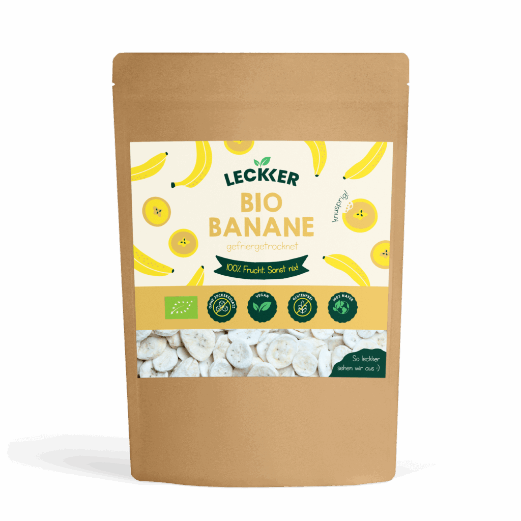 Gefriergetrocknete Himbeeren Bruch Verpackung