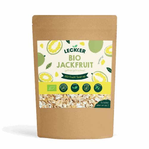 Gefriergetrocknete Jackfruit Packung