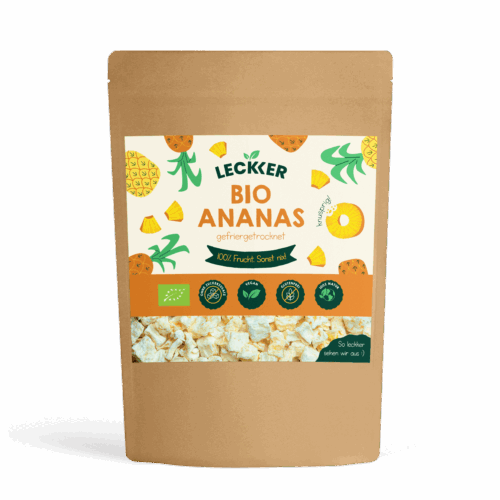 Gefriergetrocknete Ananas Verpackung