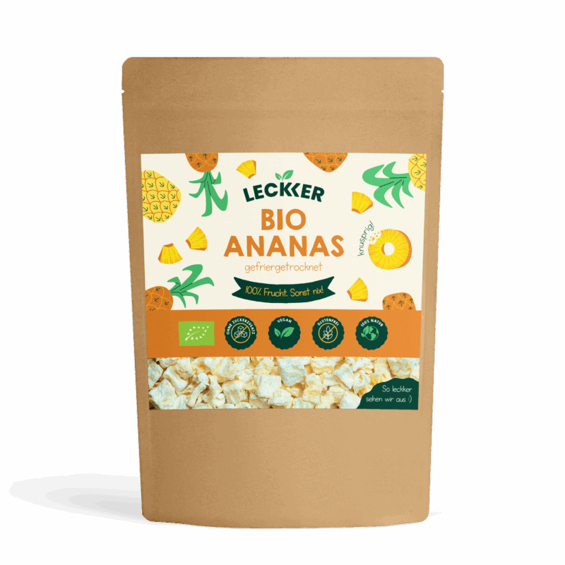 Gefriergetrocknete Ananas Verpackung